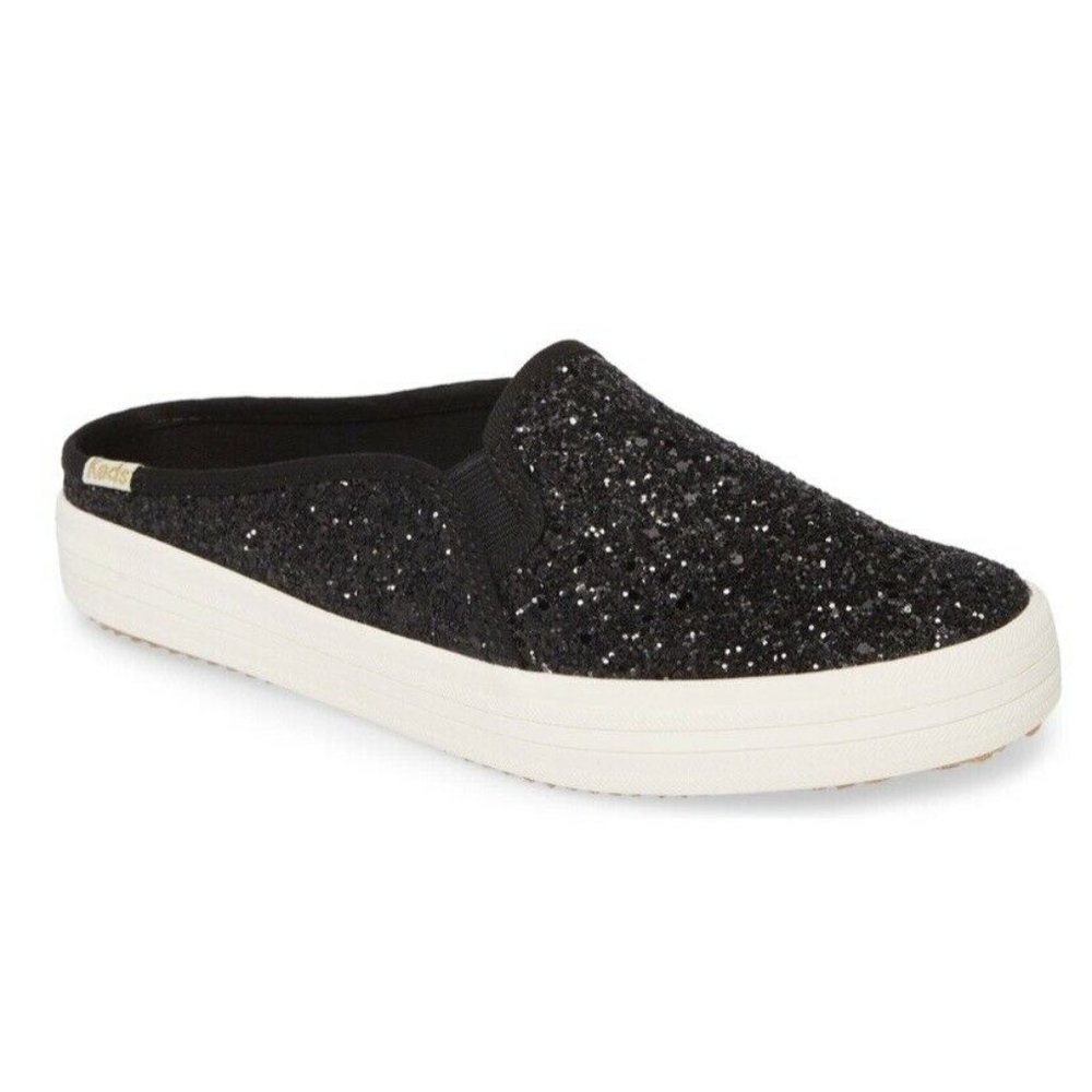 NIB Keds® x Kate Spade Double Decker Glitter Sneaker Mule - Size 5.5 or 6
